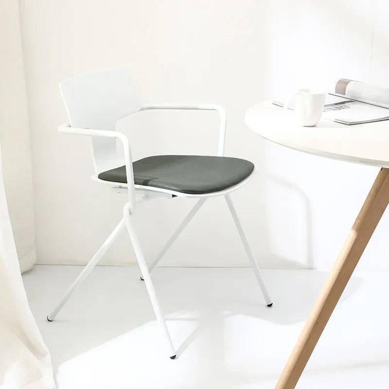iron back dining chair, desk chair cafe Internet celebrity art stool