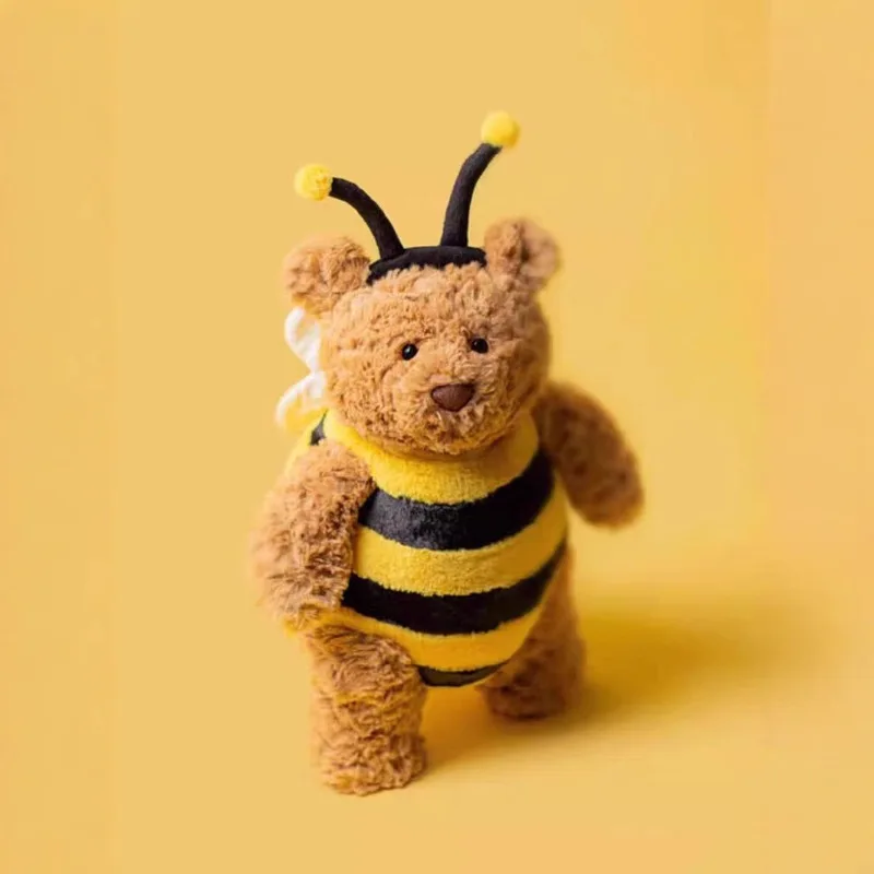 

Sweet Bee Bear Companion Plush - Cuddly Hybrid Stuffed Toy, Cozy & Adorable Birthday Gift for All Ages