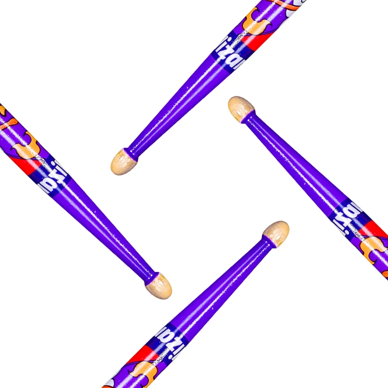 HUN 5A "Han Xiaozi" America Hickory 5A Chinese National Trend Series Drumsticks, 5A Solid Walnut Wood Professional Drum Sticks - view 3