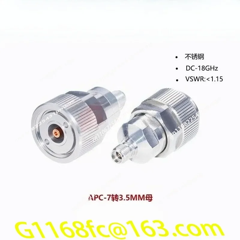 High Quality APC7MM Flat Head To 3.5MM Mesh Adapter Stainless Steel 18GHZ Low Standing Wave Test Head 8753 Series Part