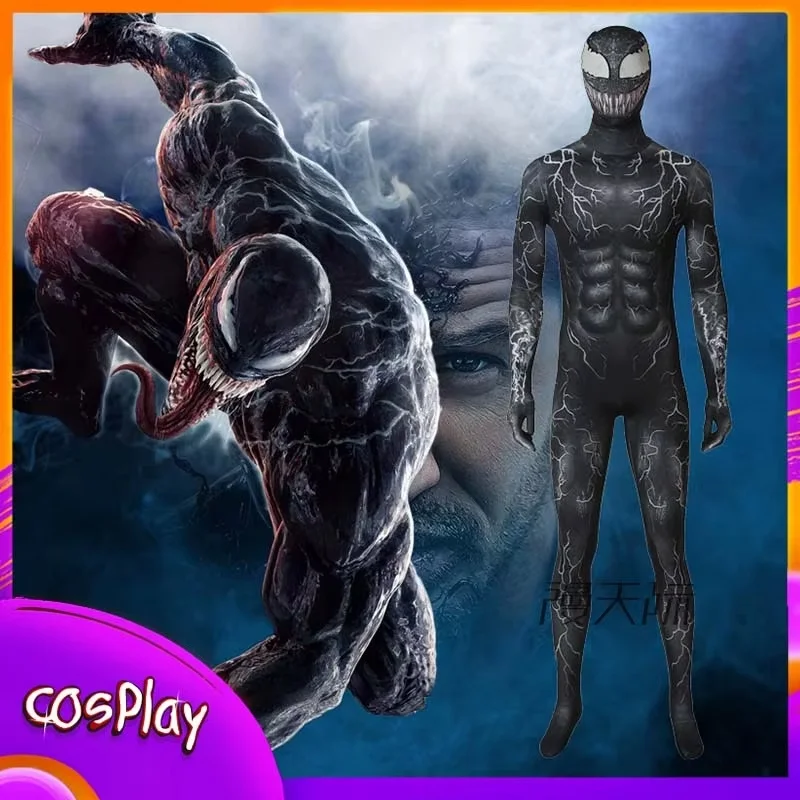 

Костюм Человека-паука Веном Эдди Брок для косплея, комбинезон супергероя, реквизит для Комик-Кона, карнавала, маскарада, вечеринки, подарок
