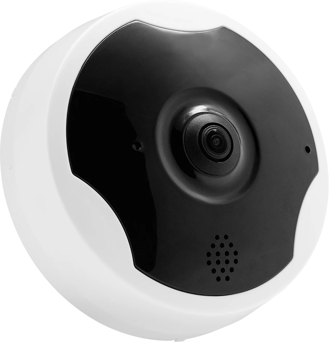 2026 8MP PoE IP Fisheye Camera with 360 Degree View,  Two Way Talk, Ceiling Wall Desk Mount, Multiple Panoramic Display