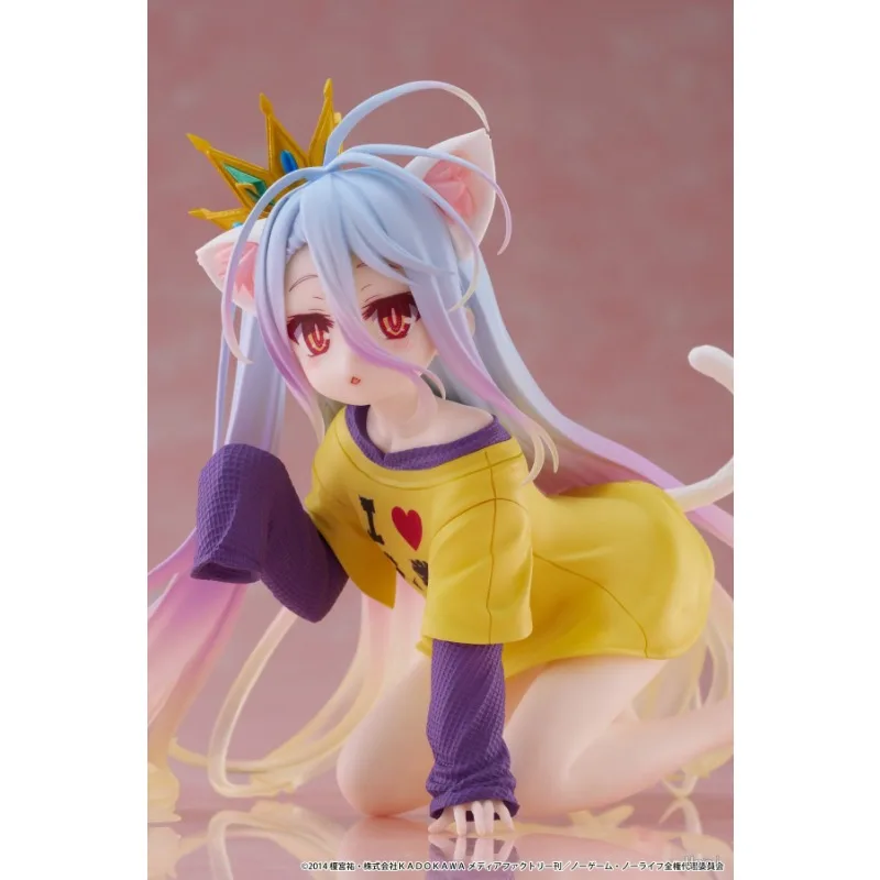 In Stock Original Genuine TAiTO Desktop Cute Shiro 13CM Animation Character Model Toy Collection Festival Gifts image 2