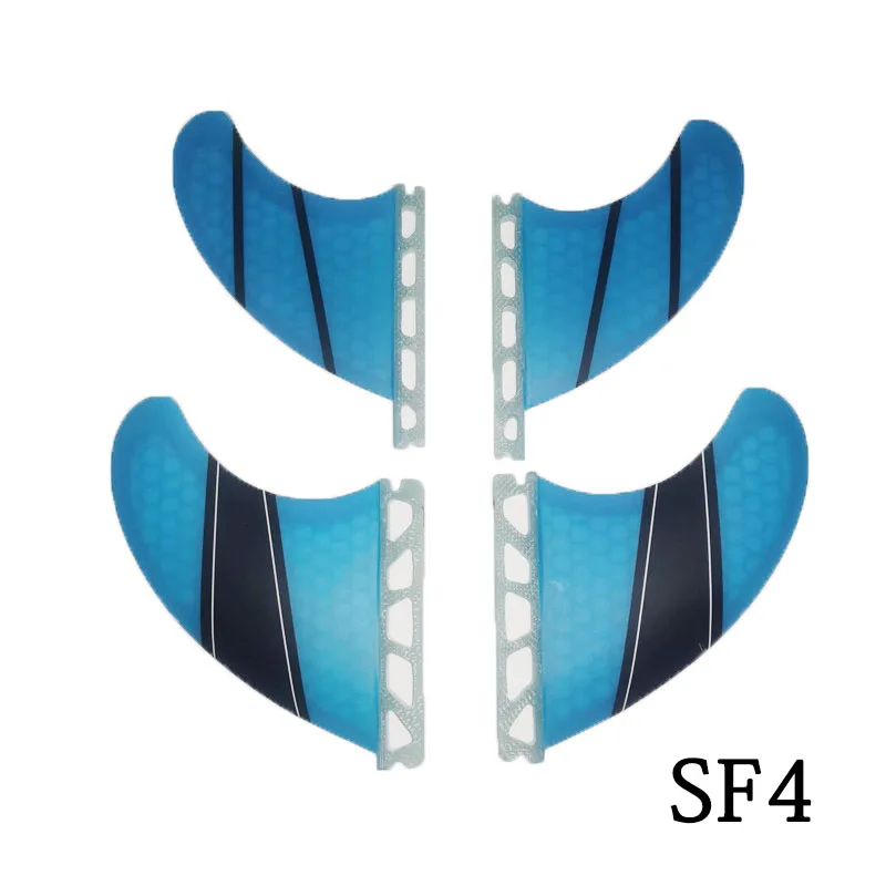 BiLong FUT Surfboard Fin Keel Quilhas SF4 Quad Fin Surf Fin Surfing Water Sports Glass Fiber Performance Core Fins