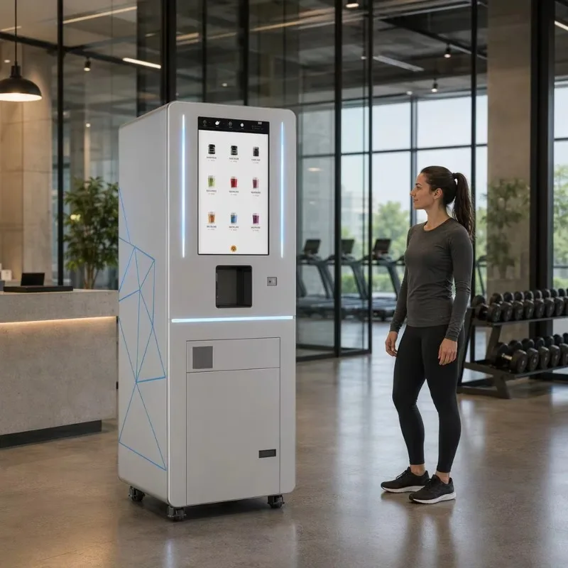 Commercial Protein Powder Vending Machine with Automatic Mixing for Supplement Stores for Gyms and Sports Clubs