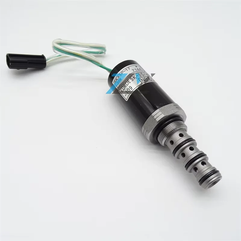 Acessórios YN35V00004F2 KDRDE5K-2030C da válvula solenóide reta do curso da máquina escavadora SG200-2-5 KDRDE5K-2030C12A-101