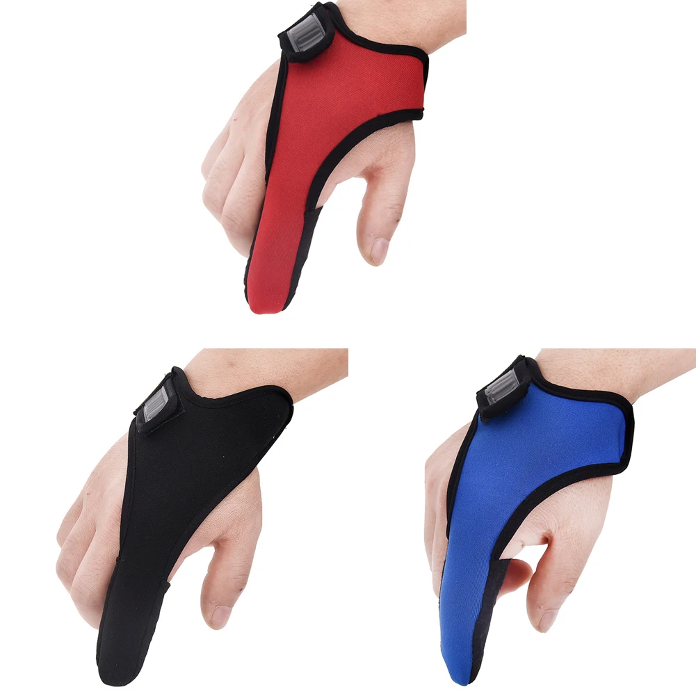 

Anti-Slip Fishing Glove Index Finger Protector Fishing Gloves Anti-Slip Anti-Scratch Professional Index Finger Casting Glove