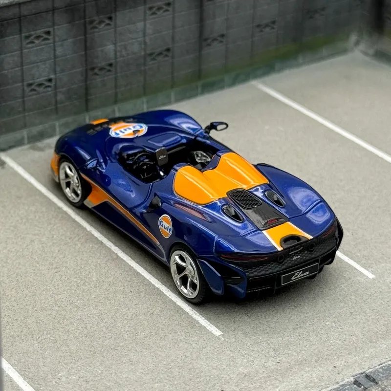 Lcd-Modellen 1/64 Mclaren Elva Legering Speelgoed Motorvoertuig Gegoten Metalen Model Geschenken