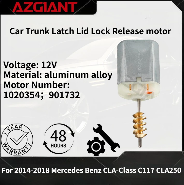 

For 2014-2018 Mercedes Benz CLA-Class C117 CLA250 Car Trunk Latch Lid Lock Release motor Auto Accessories 100% New OEM Parts