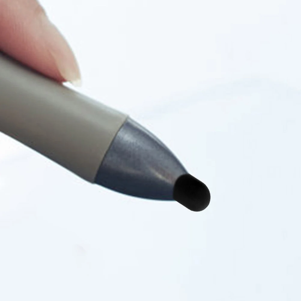 20 pcs Capacitive Stylus Pen Tips Replacement Touch Screen Black Child Soft Durable Silicone Material Easy Use Longevity