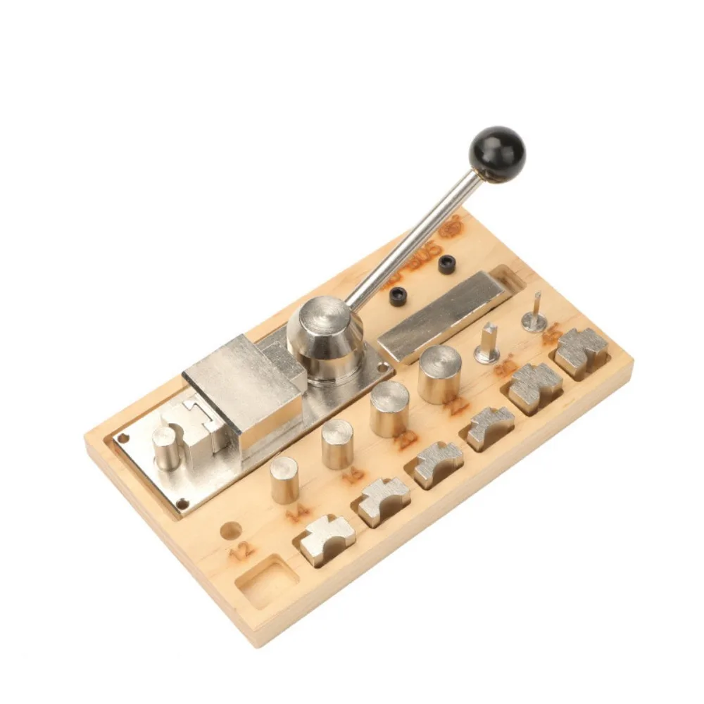 

Wooden Base Metal Ring Bending Machine Precision Plastics Jewelry Making Tool Easy Installation Metal Ring Forming Machine