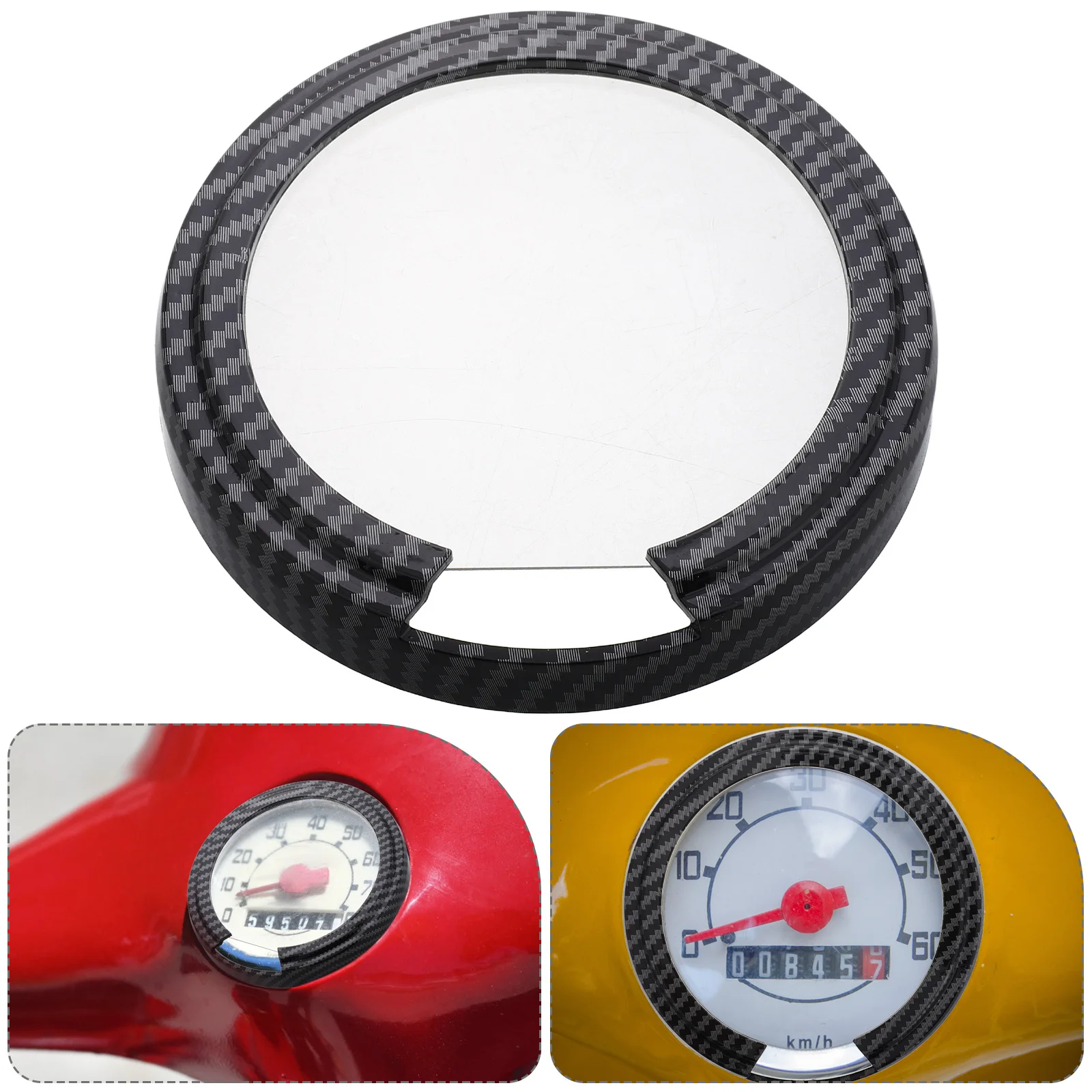 

Electric Scooter Waterproof Speedometer Cover Aluminum Alloy Gauge Protective Case Instrument Panel Shield Meter Protection