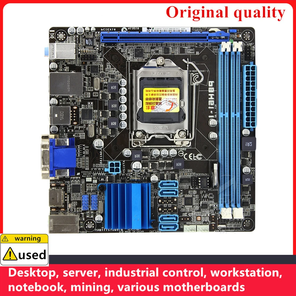 

Used For P8H61-I MINI ITX Motherboards LGA 1155 DDR3 16GB PCI-E2.0 For Intel H61 Desktop Mainboard SATA II USB2.0