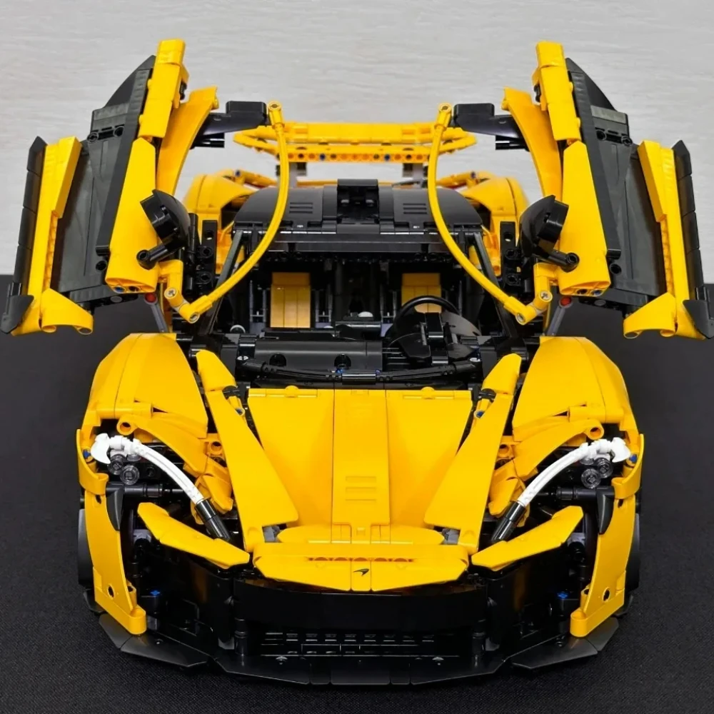 2024 New P1 Super Racing Car Fit 42172 Model Building Blocks 1:8 Assembly Set Bricks Technical Toys For Children Christmas Gifts