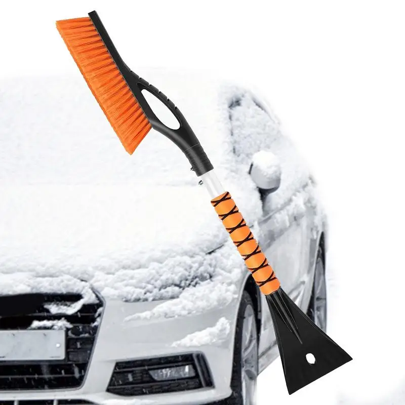 

For Refer To Description Detachable Snow ScrapersGrip Detachable Aluminum Snow Brush Ice Scrapers No-Scratch Heavy Duty Snow