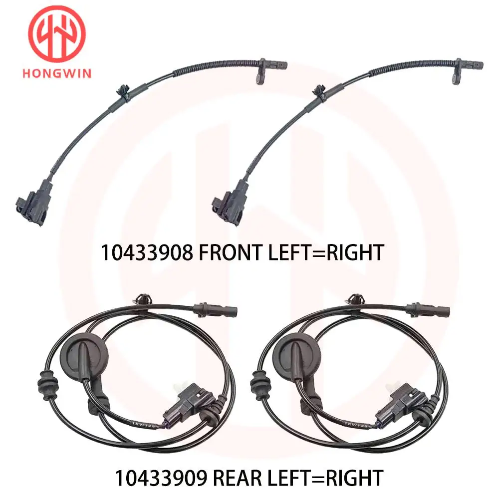 

1/2/4PCS Front Rear Left Right ABS Wheel Speed Sensor 10433909 10433908 For MG GS 2018 4DW