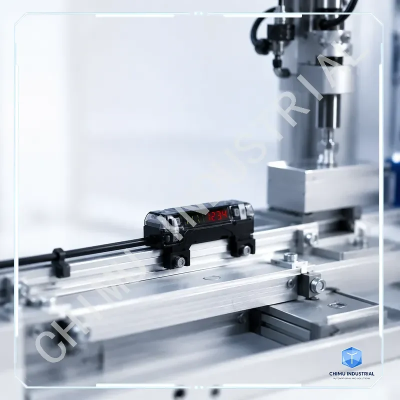 【CHIMU INDUSTRIAL】 for SZ-N41 Fiber Optic Sensor Dual Digital High Speed Matrix Diffuse Reflection