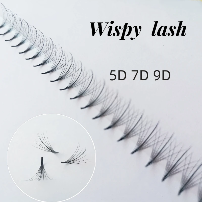 

Black Shield Wispy Premade Fans Pointy Base /5D/7D/9D Russia Volume Eyelash Extension Individual Lashes Faux Mink Lash Suppliers