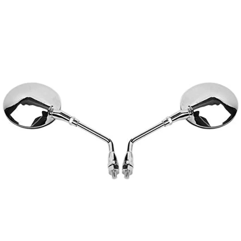 Motorcycle Left Right Chrome Rear View Mirrors Fit For HONDA CB500 CB750 CB1100 CB1000 CB1300 VT750 VT1100 VTX1300 VTX1800