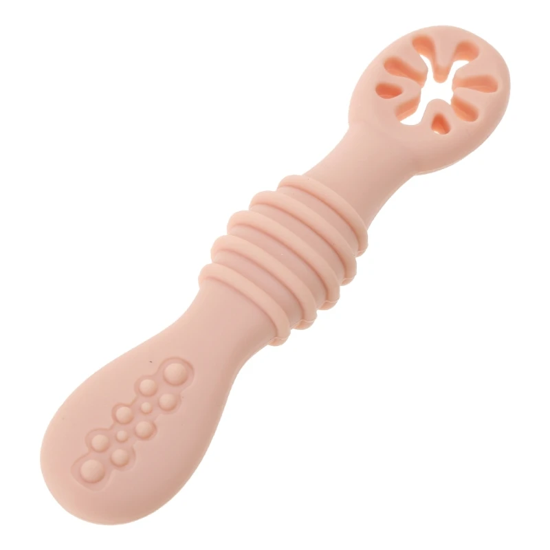 Cuillère en Silicone sevrage pour bébé, cuillère d'apprentissage d'alimentation, ustensiles d'entraînement, vaisselle pour