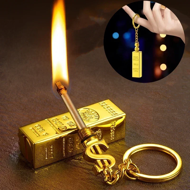 

10000 Matches Multifunction Kerosene Keychain Waterproof Portable Lighter Men Cigarette Smoking Accessories Gadgets