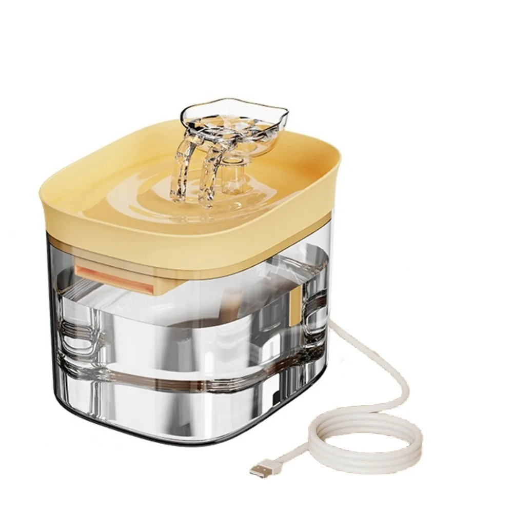 

Mute Pump Cat Drinking Fountain Removable Large Capacity Pet Water Fountain Anti-Dry Burning Automatic Water Dispenser Household
