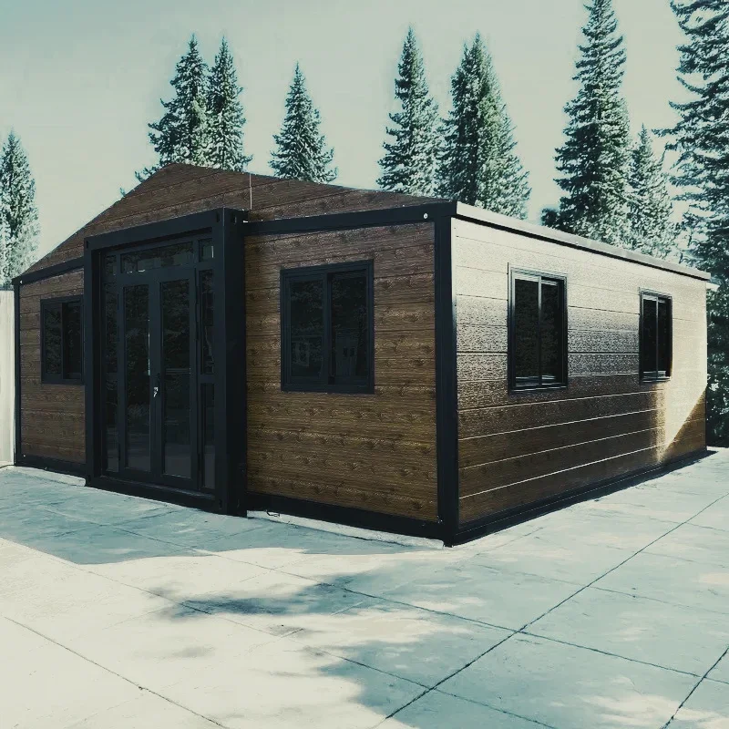 Tiny Home Container House Prefabricate Luxury Folding House Design Modern Small Casas Prefab Folding Container House for Spain
