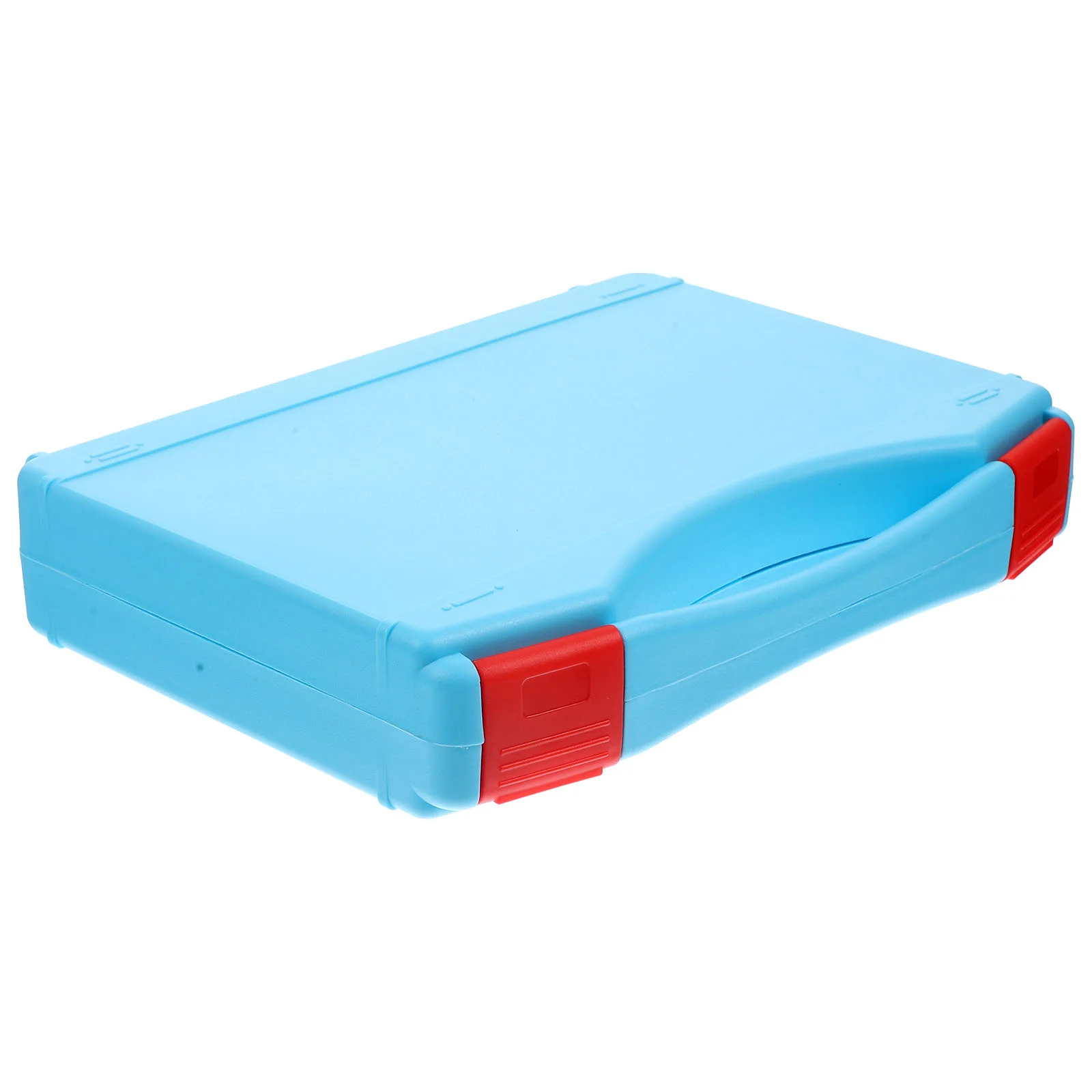 Estuche rígido pequeño con caja de plástico de espuma, caja de herramientas resistente, caja de almacenamiento de herramientas