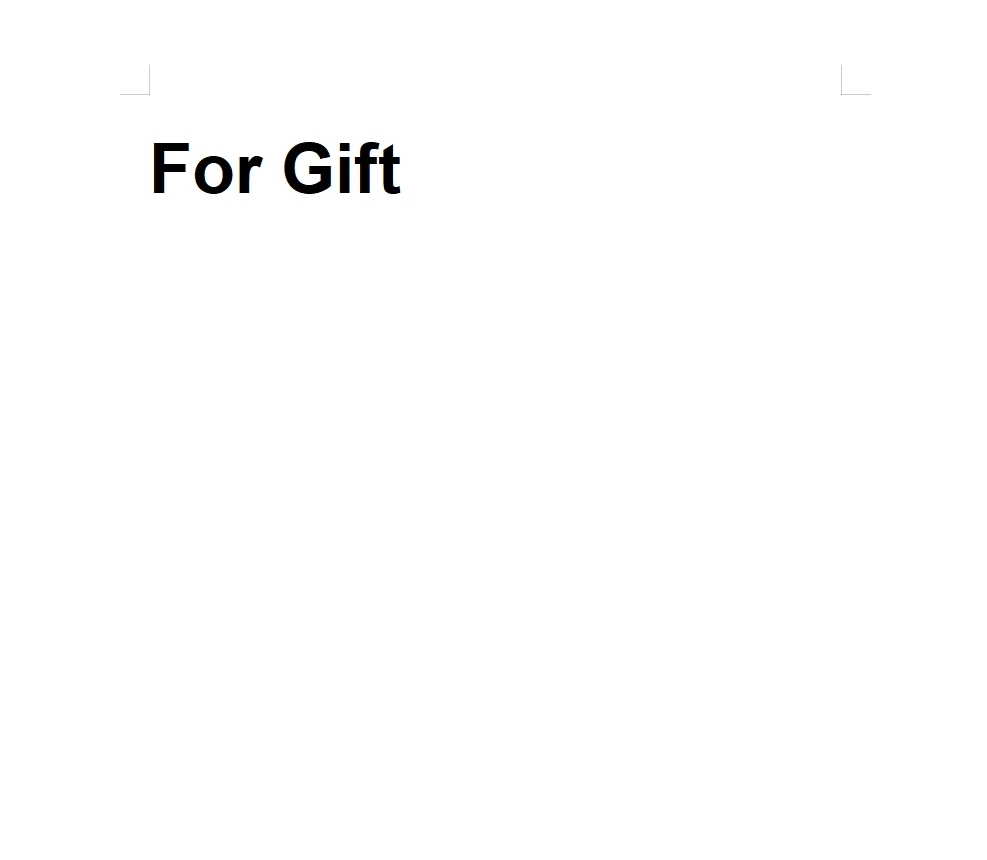 para regalo