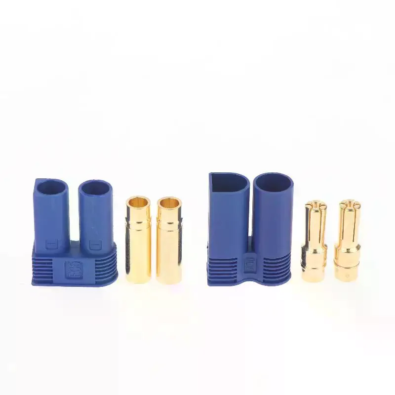 

Комплект разъемов EC5 (5/10 шт.) с позолоченными штекерами типа «банан» для радиоуправляемых систем, штекерные и гнездовые разъемы типа «пуля»