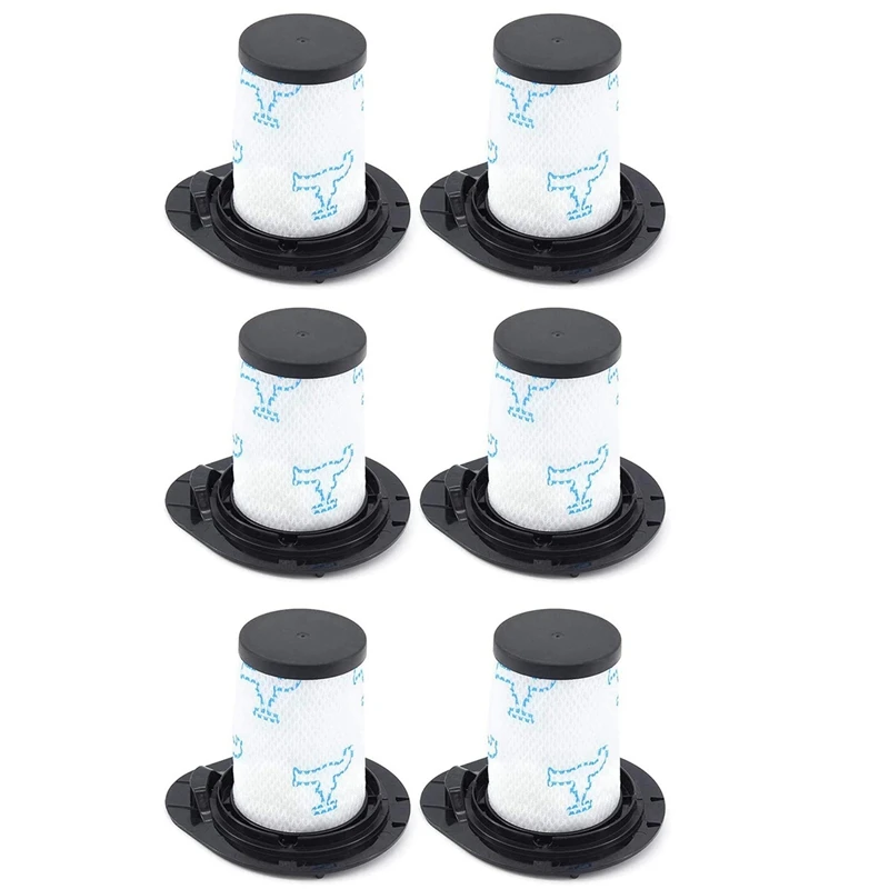 6 Pcs Filters For Rowenta Air Force 460 All In One Rh92xx And Air Force Flex 560 Rh94xx Vacuum Cleaner,Parts ZR009002