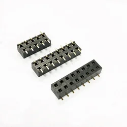 20pcs 2.54mm SMT PH3.5 2x3P/5P/8P/10P/13P/20P Double Row Short Low Profile SMD Surface Mount Female PCB Header Socket Connector