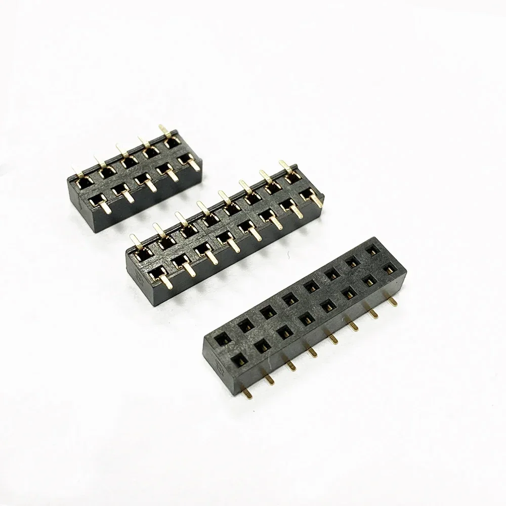 20 sztuk 2.54mm SMT PH3.5 2x3P/5P/8P/10P/13P/20P dwurzędowe krótkie niski profil SMD do montażu powierzchniowego żeńskie złącze PCB Header