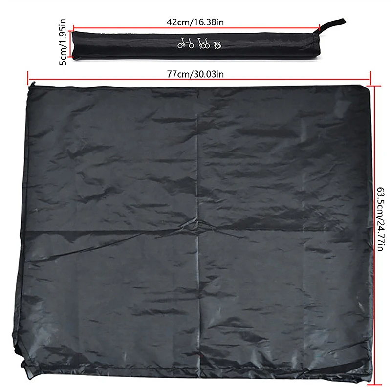 Hot Sale Cycling Bike Frame Hidden Dust Cover For Folding Bicycle Protective Gear Protector With Bag