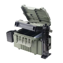 Large Fishing Box Organizer Multi-function Lure Live Fish Bucket Thickening Storage Box Fishing Accessories Tackle Box Pesca