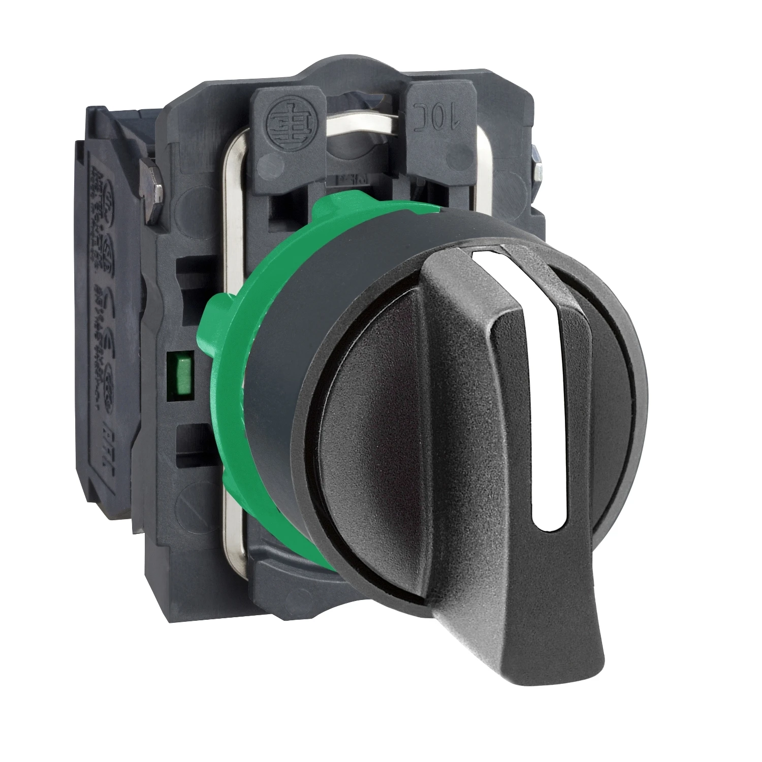 

XB5AD33 XB5AD33C = ZB5AZ103C + ZB5AD3C Селекторный переключатель