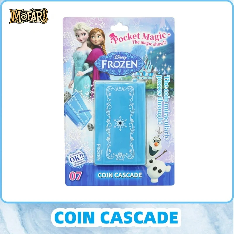 

Disney Magic Tricks Cartoon FROZEN Coin Disappearing Box Magic Props Magic Toy Kids Magic Cool Toys Amazing Game Magic Toys