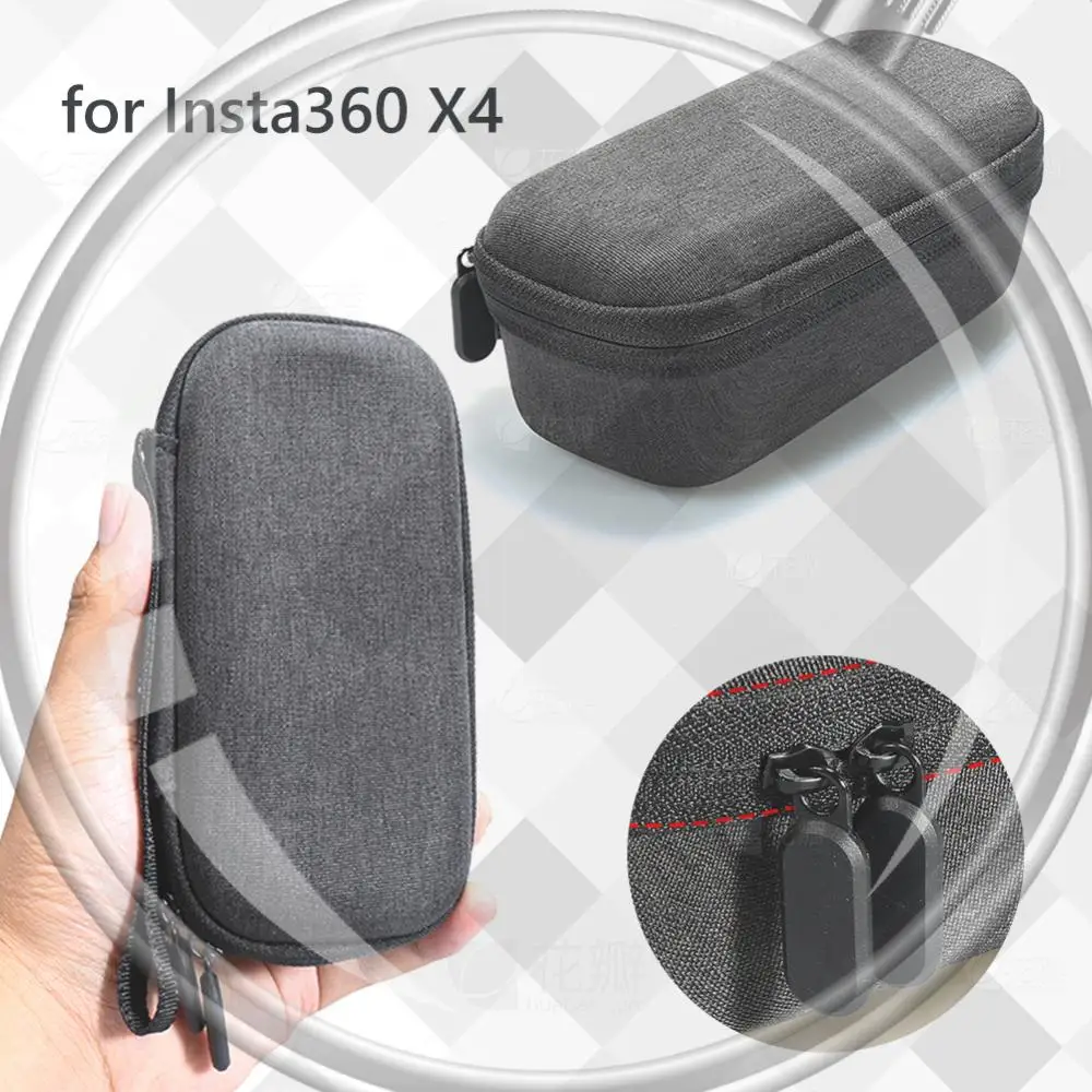 

Защитный чехол для объектива Insta360 X4, ударопрочный, для корпуса камеры, мини-сумка для хранения, включая ремешок, мини-защитная сумка