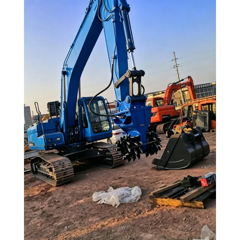 Hot Selling Hydraulic Rock Milling for Excavator Machine Multi-tonnage Rotary Drum Cutter for Excavator Rock Grinder