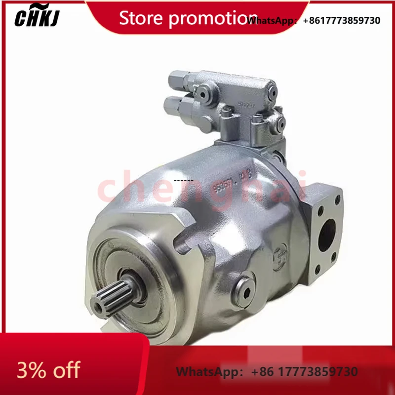 

CHKJ-2025NEWRexroth A10VSO High Pressure 100 bar 2 Stages Speed Open Loop Hydraulic Piston Pump 18/28/45/71/100/140 Single Plug