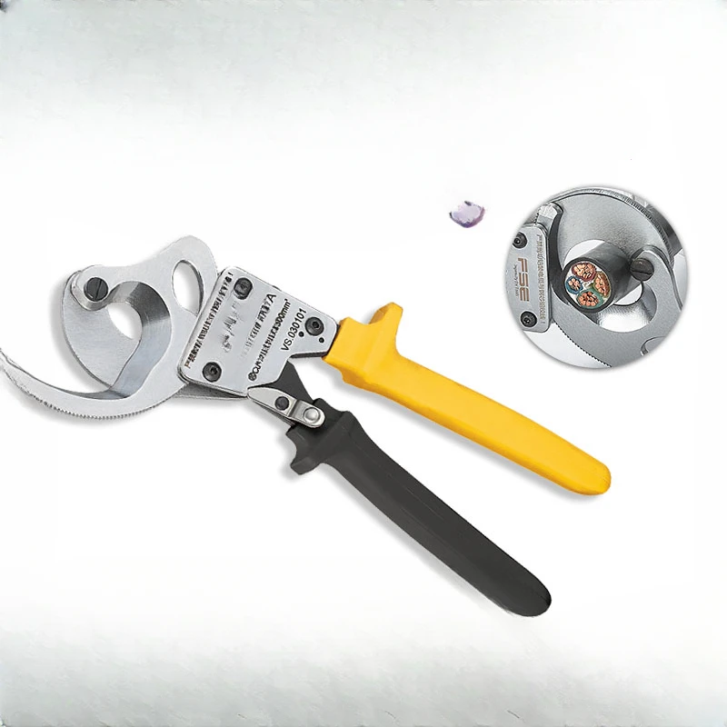 Tool crimping pliers, cold acting electrician multifunctional cable cutter VSJ-36A