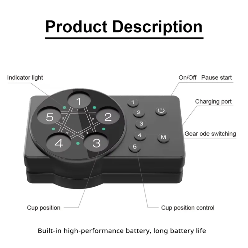 -A14E Tattoo Ink Pigment Stirrer หมึกไฟฟ้าผสมเล็บขนตากาวและภาษาโปลิชคําผสม Lab Vortexer สําหรับหลอด