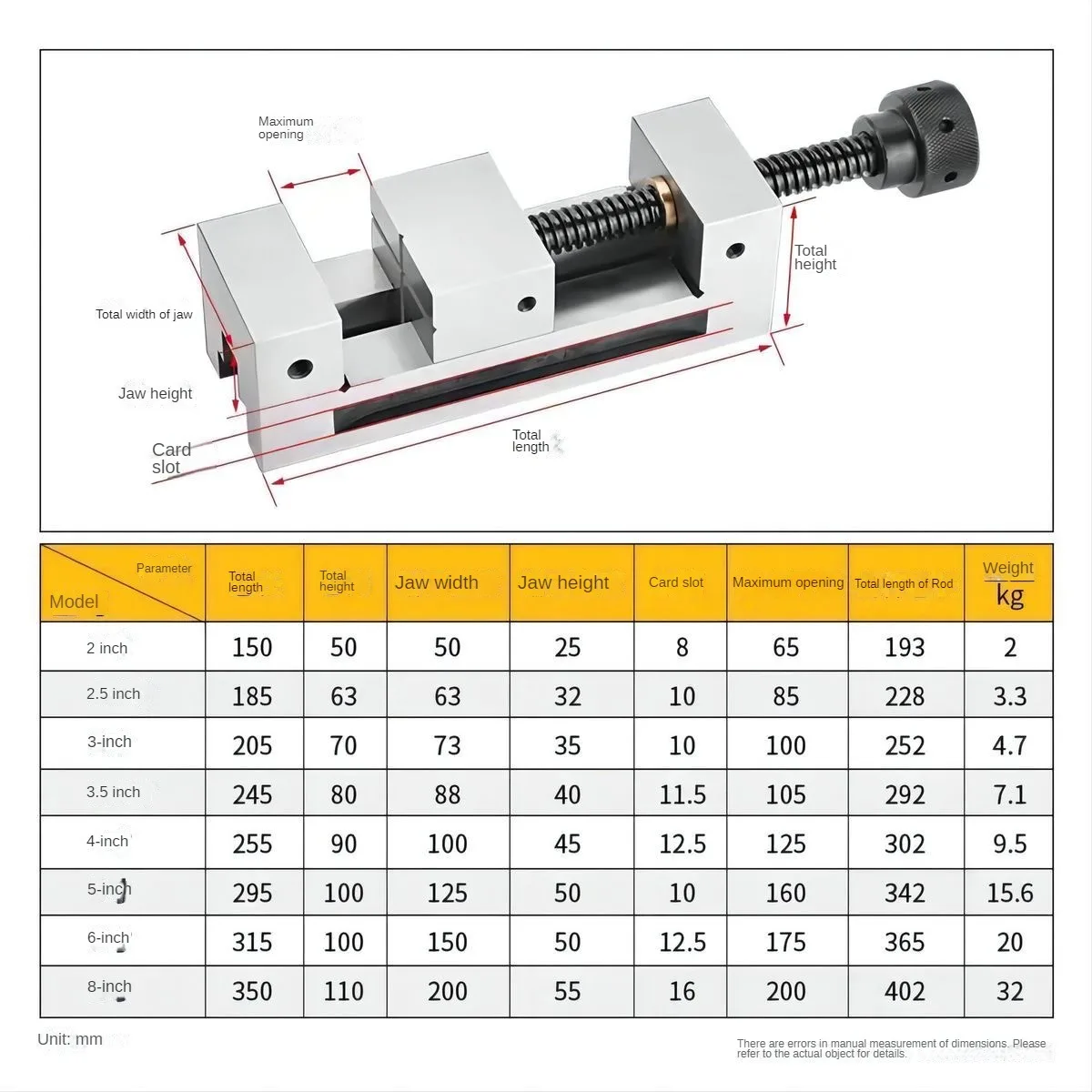 QGG50 Vise Precision Tool Maker QGG50 63 73 Vise 2\