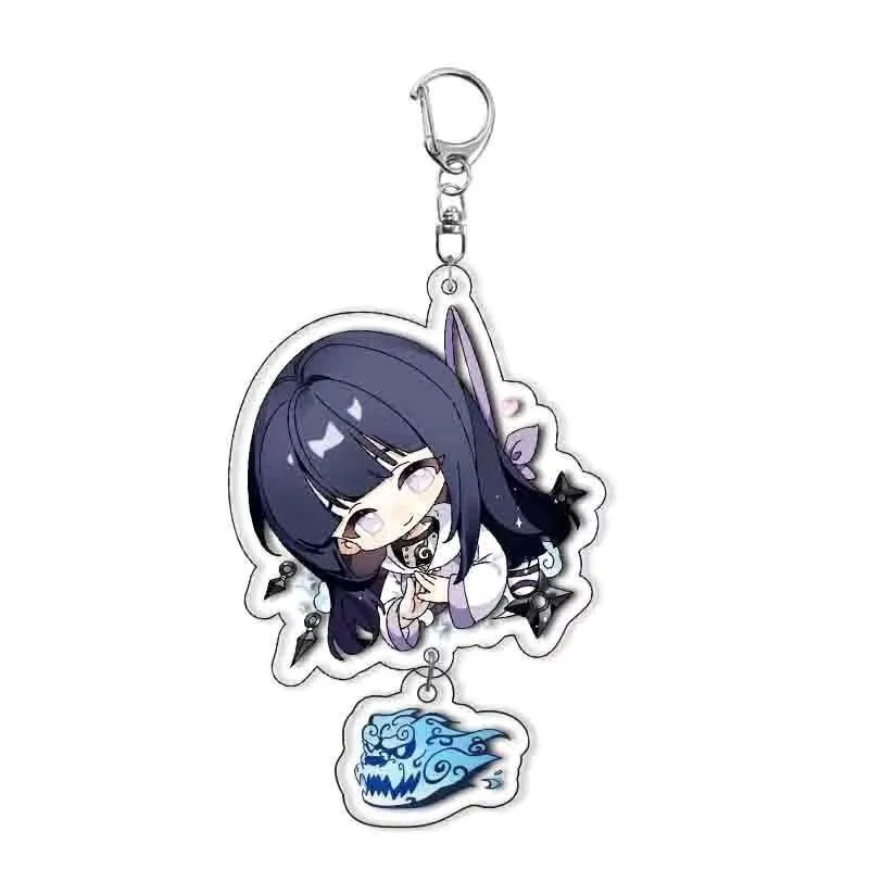 اليابانية أنيمي ناروتو كاكاشي ساسوكي Kawaii الكرتون منقوشة سلسلة مفاتيح مصنوعة من الأكريليك أنيمي الأجهزة الطرفية هدية صغيرة