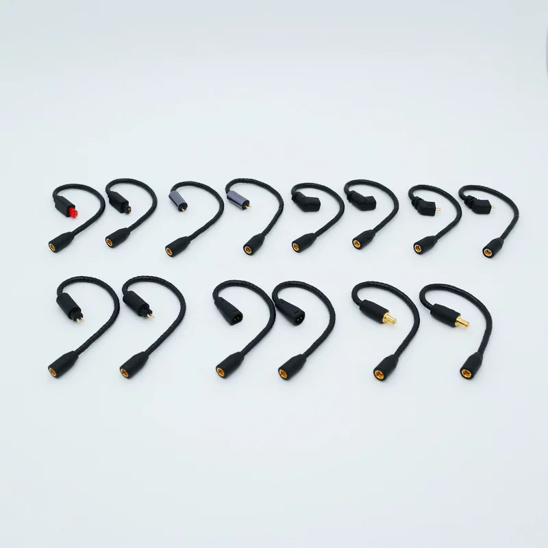 Кабель для наушников «сделай сам», короткий переходной провод MMCX к IE80, 0,78 мм A2DC