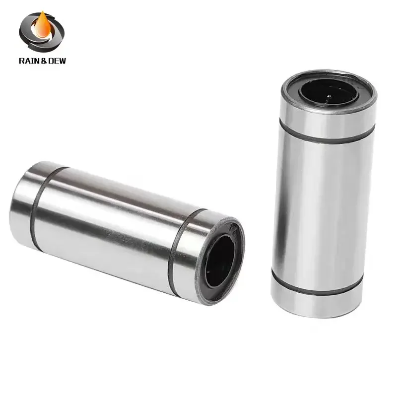 4Pcs Linear Bearings  LM8LUU 8mm Longer Linear Ball Bearing Bushing Linear Bearings 3d Printer Parts For VORON 1.6.2  VORON 1.8