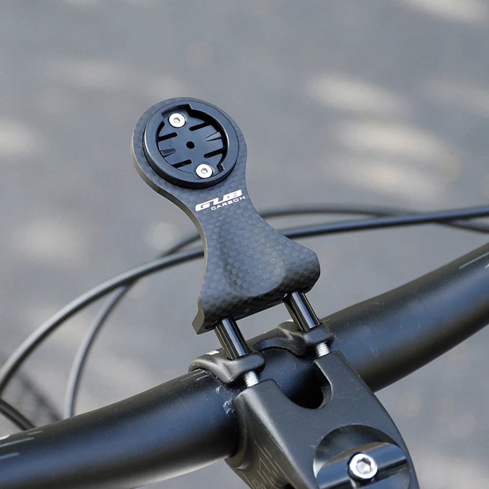 Cycling Bike Computer Mount Holder Out Front Speedometer for Garmin/Bryton/Cateye with Camera Adapter and Flashlight Holder