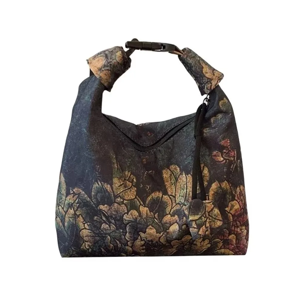 

Ретро-сумка в китайском стиле с вышивкой, из кантонской марли, с цветочным узором, традиционная сумка-чонсам для женщин