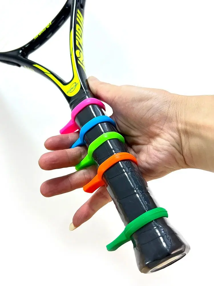 63 Pcs New Tennis racket handle correct grip method trainer, corrector, finger separator, accurately improve tennis skills