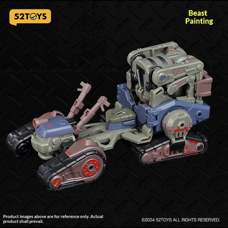 52TOYS Beastbox Zombie Crawler Transforming Mecha Toy, modèle fini original chinois, figurine d'action de collection pour collectionneurs